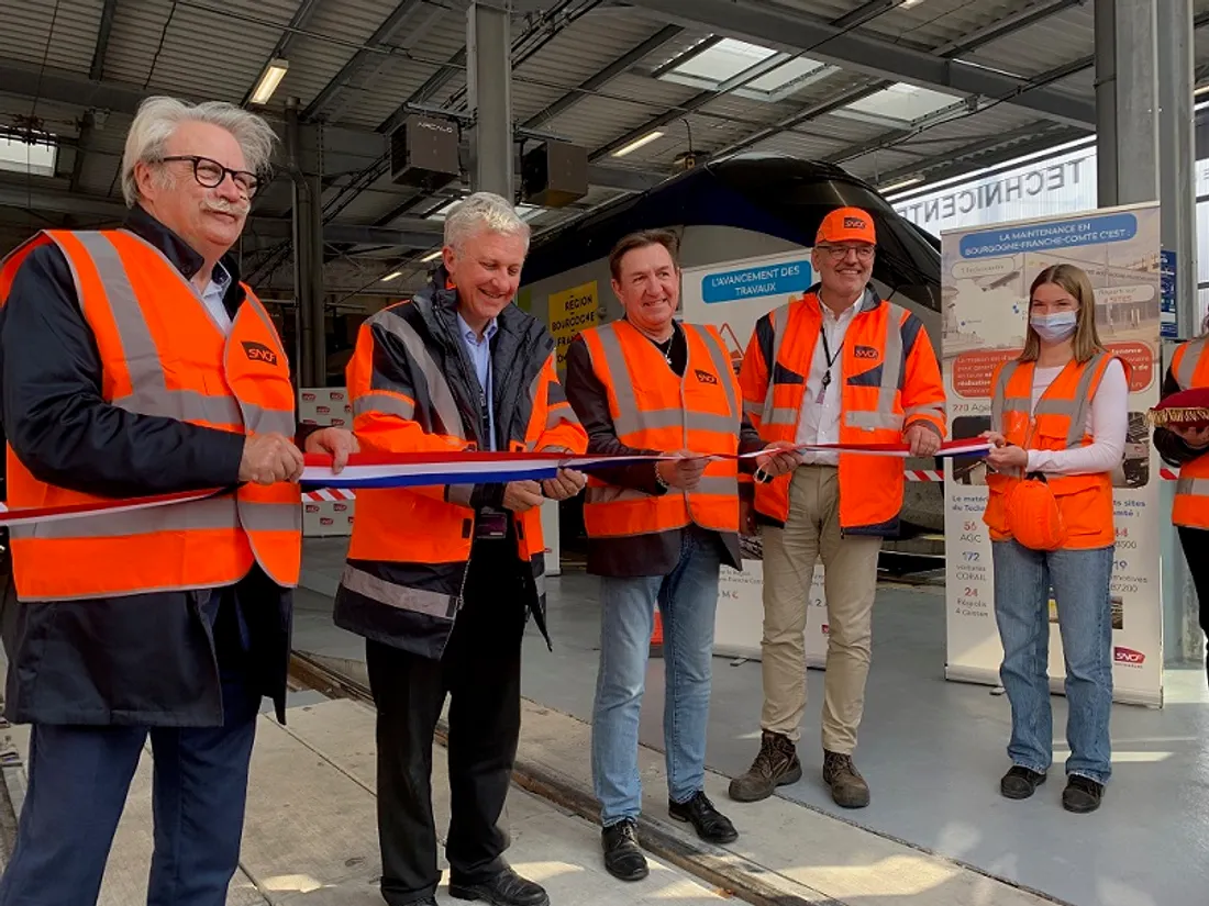 L’inauguration a eu lieu ce mercredi en présence de Michel Neugnot et d'Eric Cinotti